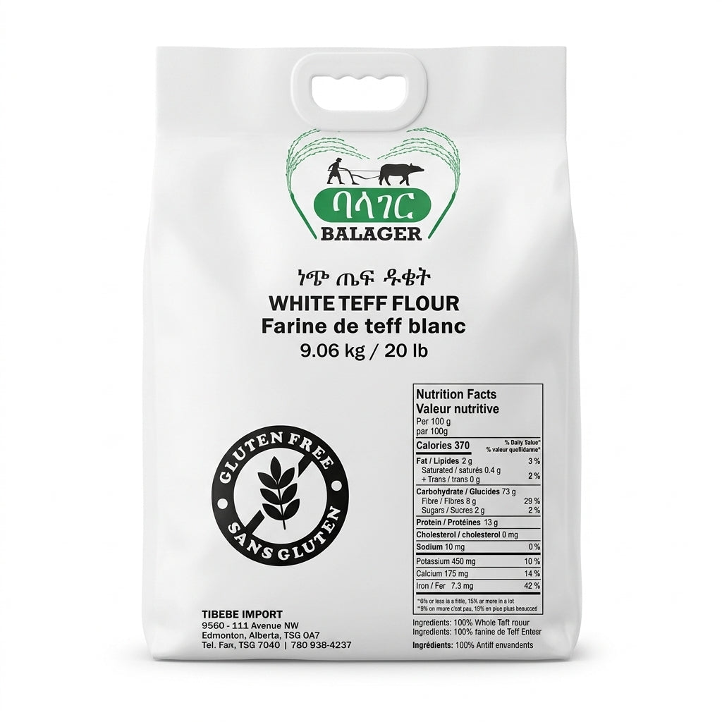 Balager White Teff Flour
