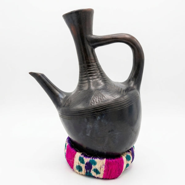 Traditional Ethiopian Jebena Coffee Pot